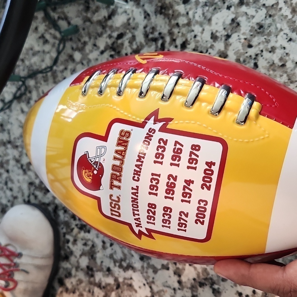 USC Championship Trophy Decor Football